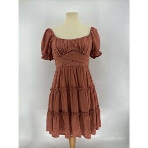 Trixxi Tiered Mini Dress Sz Medium
